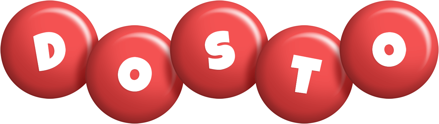 Dosto candy-red logo