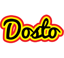 Dosto flaming logo