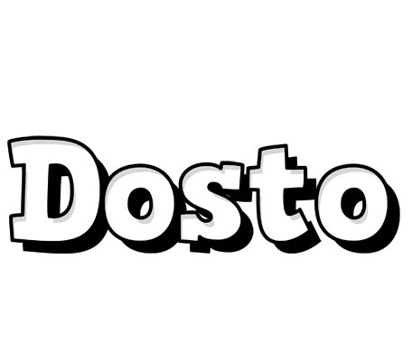 Dosto snowing logo