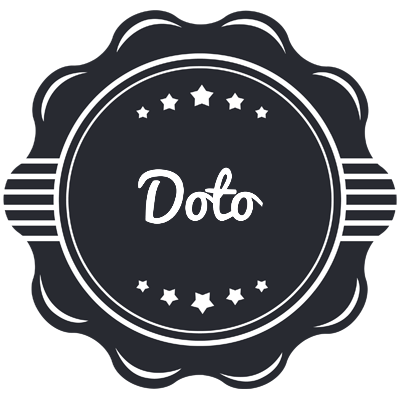 Doto badge logo