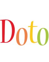 Doto birthday logo