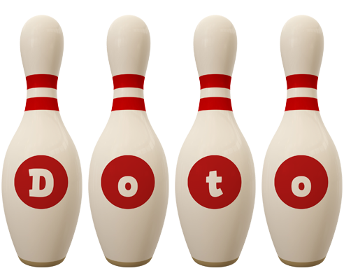 Doto bowling-pin logo