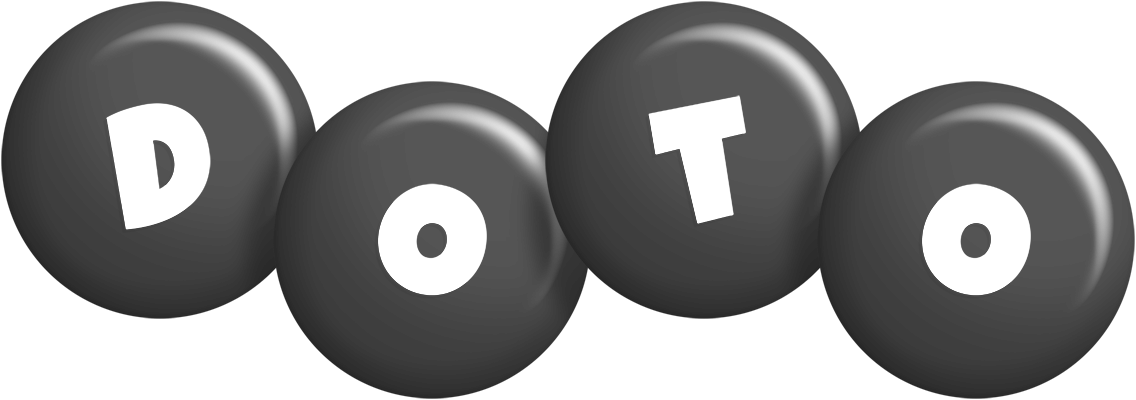 Doto candy-black logo