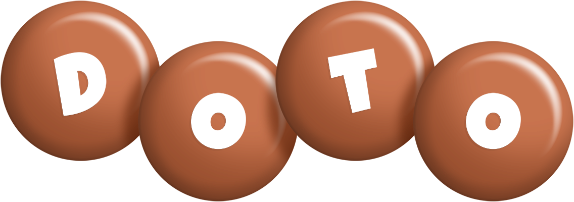 Doto candy-brown logo