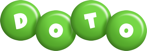 Doto candy-green logo