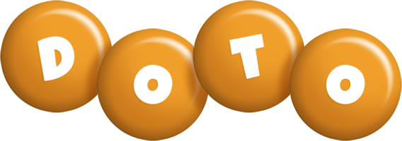 Doto candy-orange logo