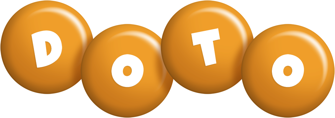 Doto candy-orange logo