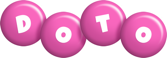 Doto candy-pink logo