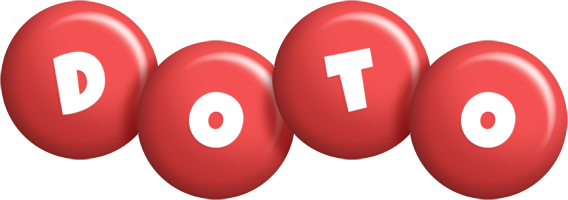 Doto candy-red logo