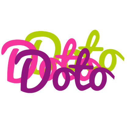 Doto flowers logo