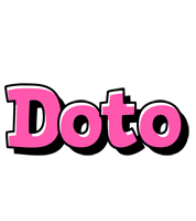 Doto girlish logo