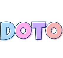 Doto pastel logo