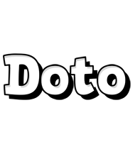 Doto snowing logo