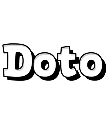 Doto snowing logo
