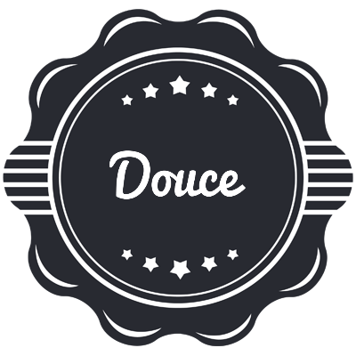 Douce badge logo