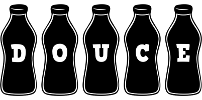 Douce bottle logo