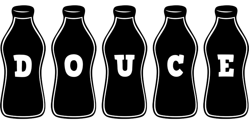 Douce bottle logo