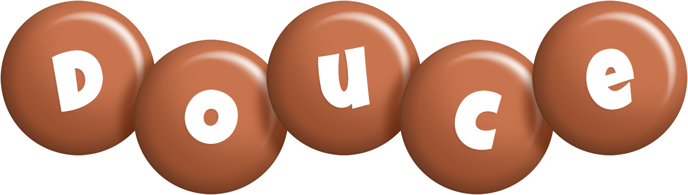 Douce candy-brown logo
