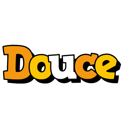 Douce cartoon logo
