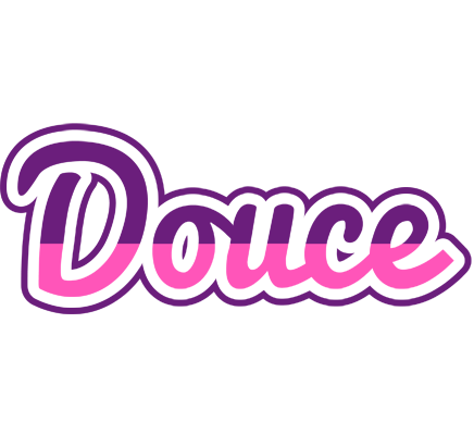 Douce cheerful logo