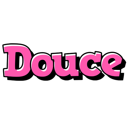Douce girlish logo