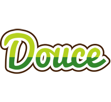 Douce golfing logo