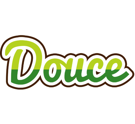 Douce golfing logo