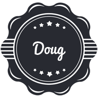 Doug badge logo