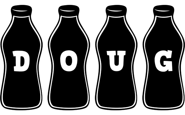 Doug bottle logo