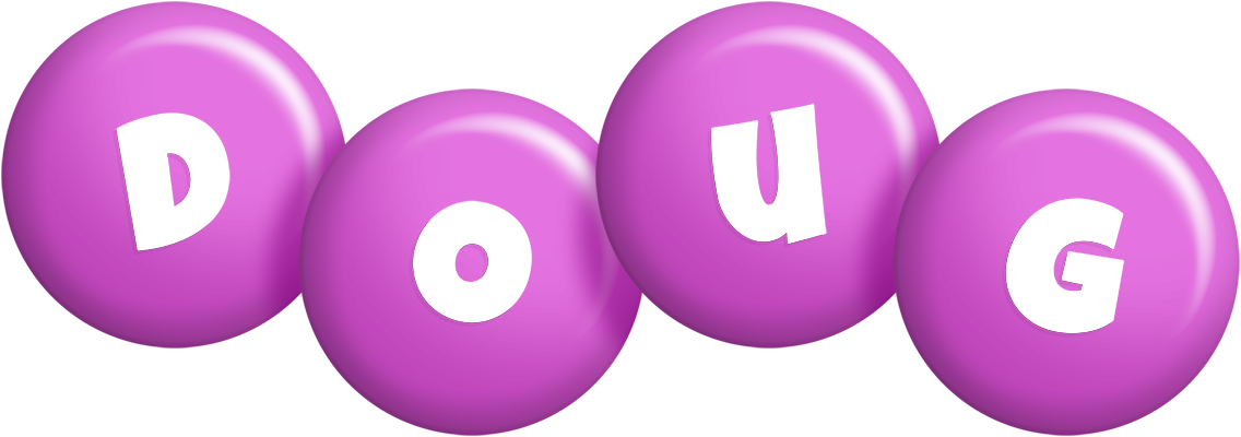 Doug candy-purple logo