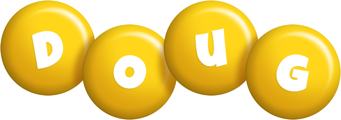 Doug candy-yellow logo