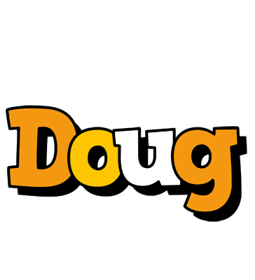 Doug cartoon logo