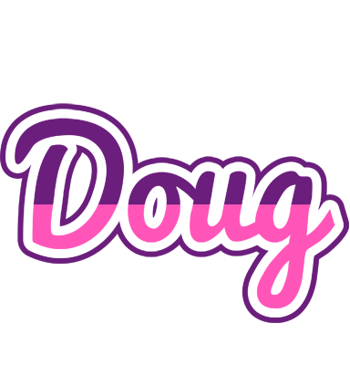 Doug cheerful logo