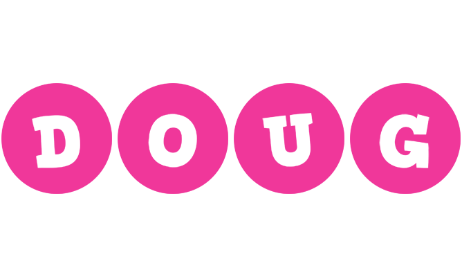 Doug poker logo