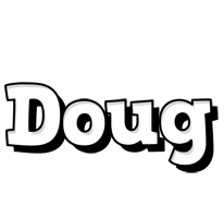 Doug snowing logo