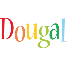 Dougal birthday logo