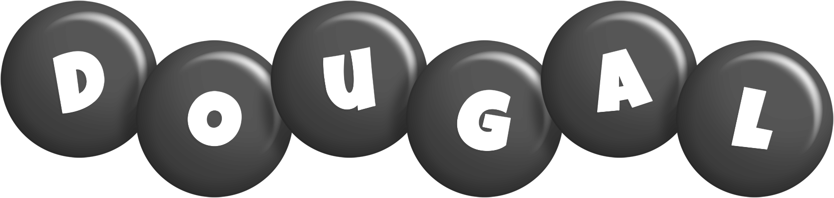 Dougal candy-black logo