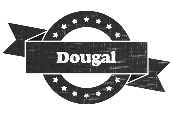 Dougal grunge logo