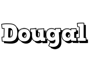 Dougal snowing logo