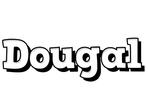 Dougal snowing logo