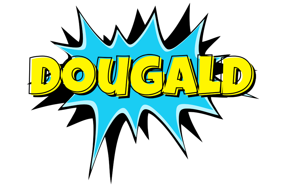 Dougald amazing logo
