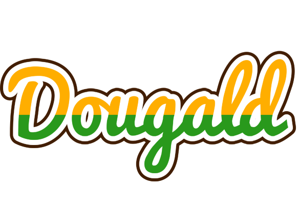 Dougald banana logo