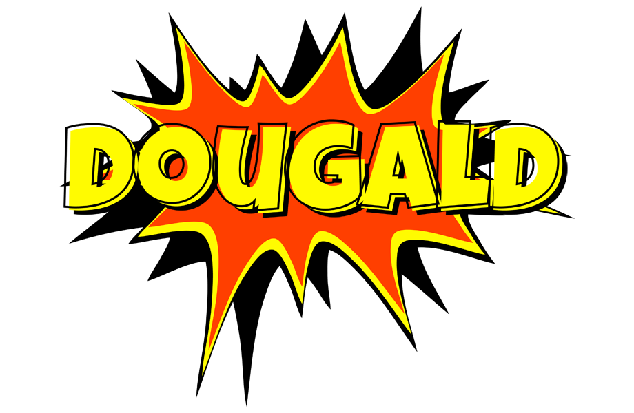 Dougald bazinga logo