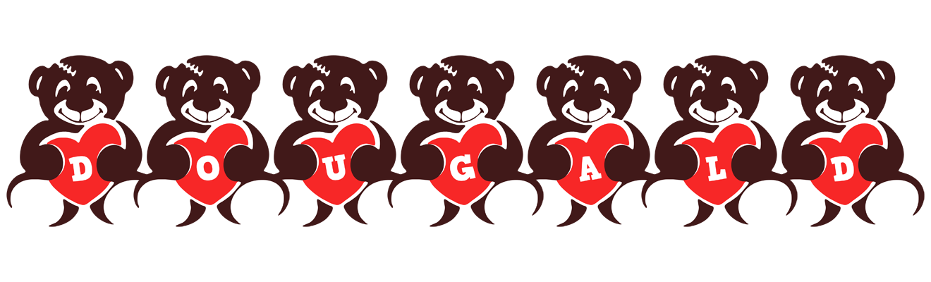 Dougald bear logo
