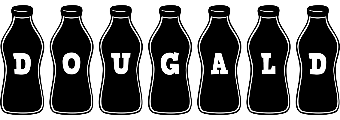 Dougald bottle logo