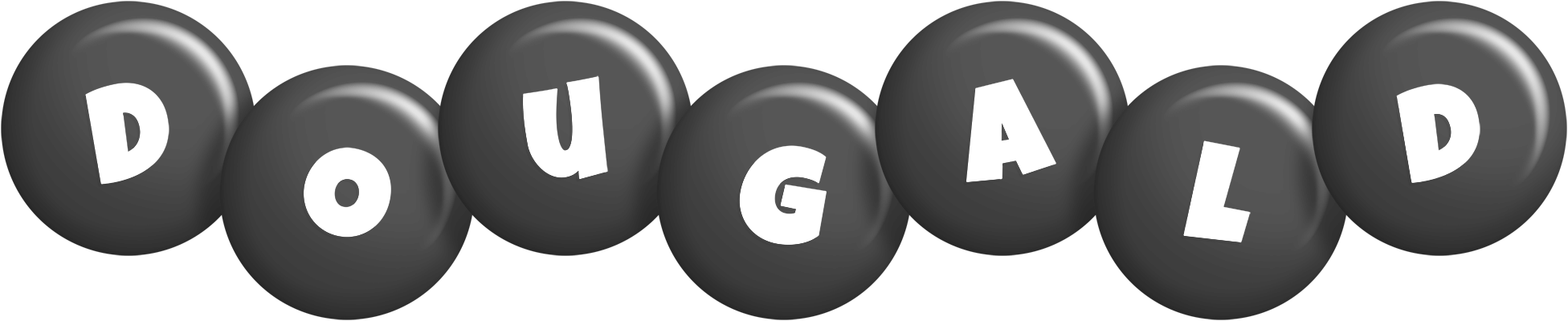 Dougald candy-black logo