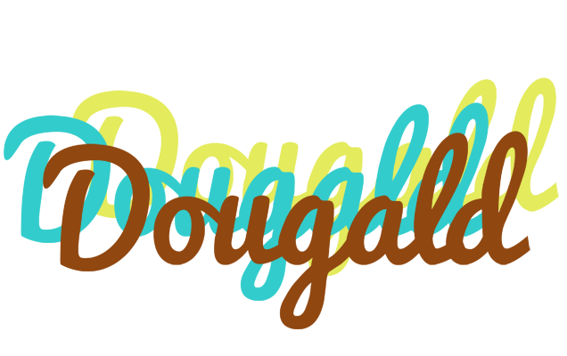 Dougald cupcake logo