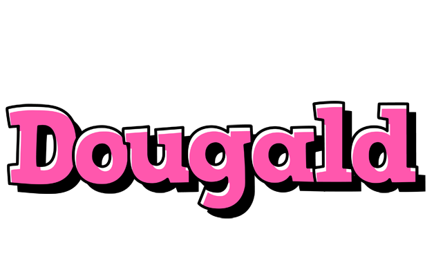 Dougald girlish logo