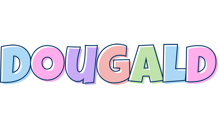 Dougald pastel logo