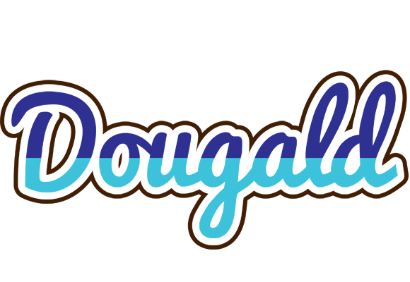 Dougald raining logo